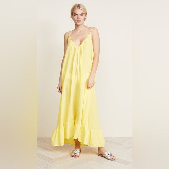 9Seed Paloma Dress Sunshine - Picture 1 of 14